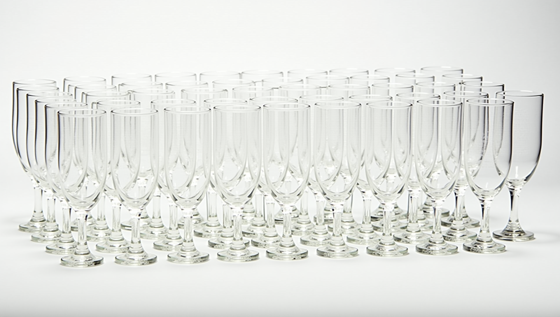 Printed Glass - Bulk 24pk (Borg glass)
